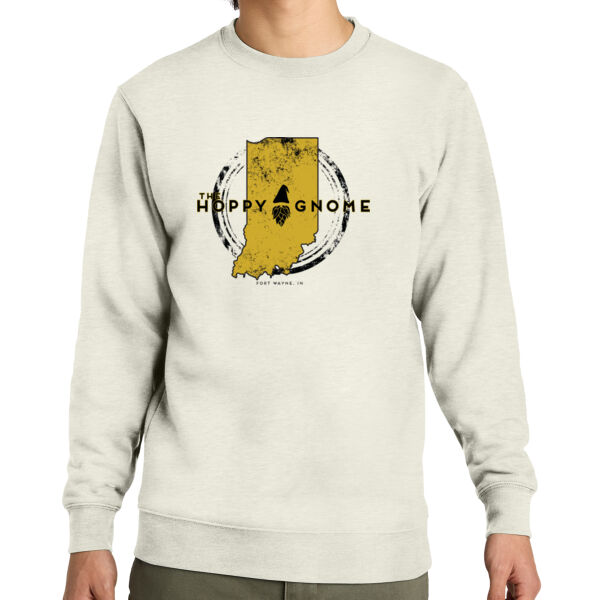 Printed GnomeTown Brewing Co. - Fleece Crew Sweatshirt Thumbnail