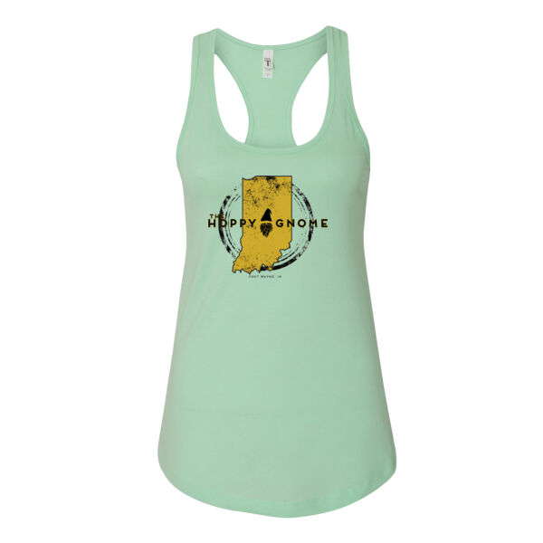 Printed GnomeTown Brewing Co. - Women's Ideal Racerback Tank Thumbnail
